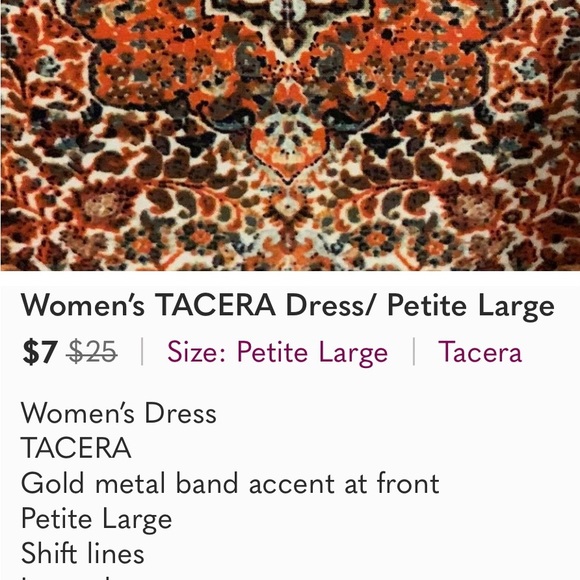 2 Women’s Dresses/ Final Clearance Price/ Petite Large - Picture 5 of 8